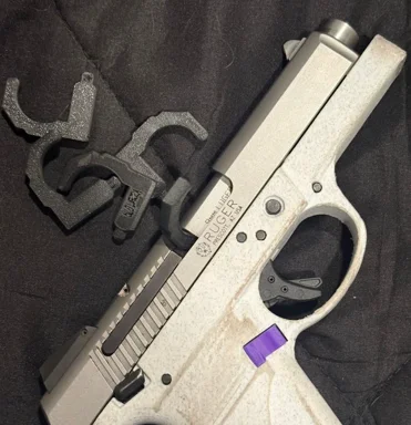 9mm Handgun Glock Clear Unloaded Chamber Flag