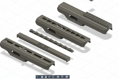 Accuracy International Night Vision Bracket (aics nv) pack 1.1