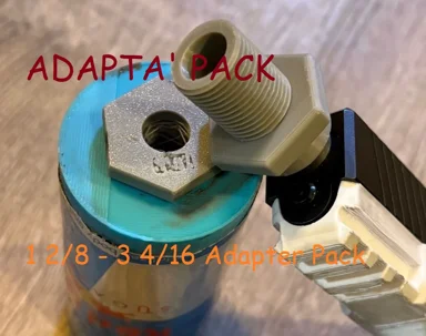 Adapta' Pack 1 2/8 - 3 4/16 Ultimate Adapter Pack