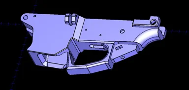 stribog glock 9 lower modified