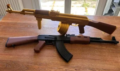 kalashnikov prints - unfinished diy  .22lr ak project