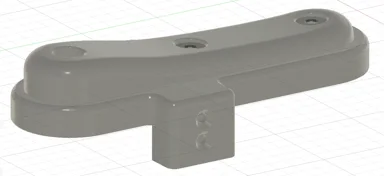 B&T APC9 Telescoping Stock Butt-plate with Swappable Curved Pad - Beta
