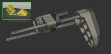 ciwielab Ender 3 Lead Screw Telescoping Stock