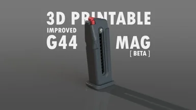 Improved 3D printable G44 magazine