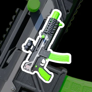 Krrawns Rail/shroud for DB  Firearms Alloy Mac