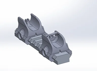 experimental fixed iron sights: version 1