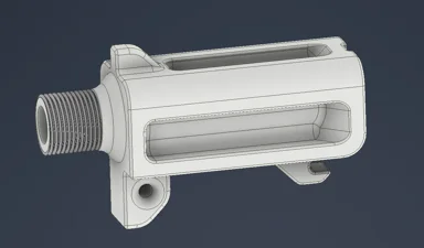 A 1/2-28 Threaded Barrel for the Cabfare/Gambino Pistol