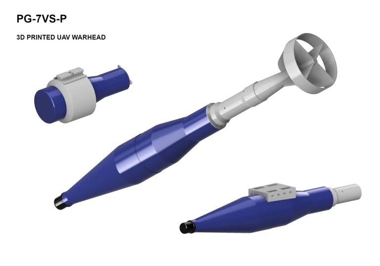 PG-7VS-P Printed FPV Warhead release image