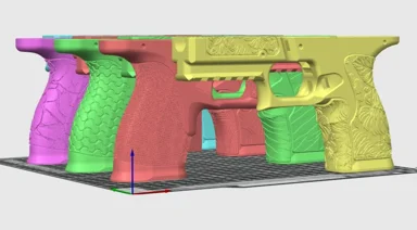 Go-F-Yourself Remix - 3D Printable S&W Sigma SW9F-SW40F Frames - UnseenKiller Edition