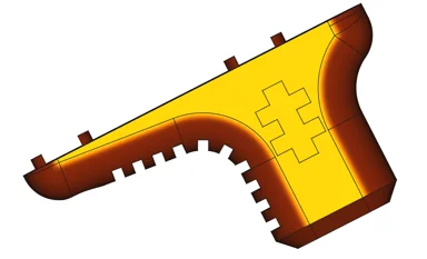 Low-Profile M-LOK Hand Stop / Barricade Stop