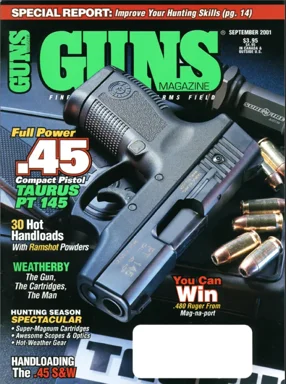 GUNS Magazine September 2001