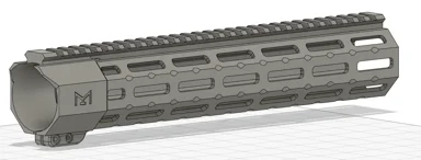 (12in) AR Platform - M-LOK Free Floating Rail