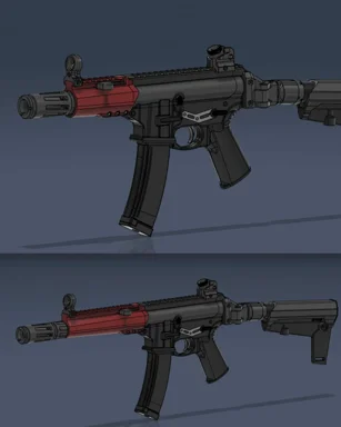 deAR22 AR-V Style Handguard