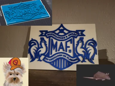 MAF Arms 3D Placard 