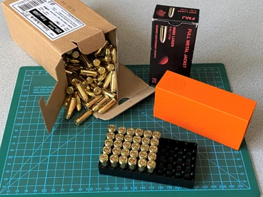 Durable Box for Luger 9mm Ammo