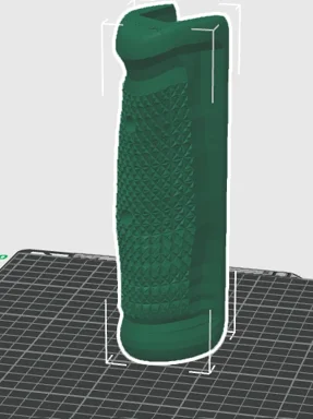 Decker knurled handguard furniture