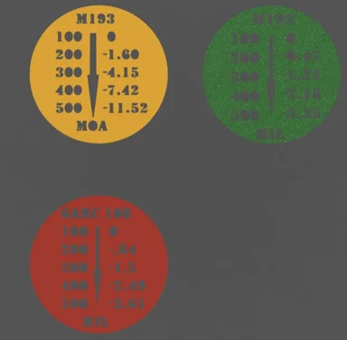 Scope Cap dope chart