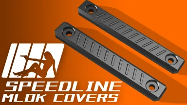 Speedline mlok rail covers