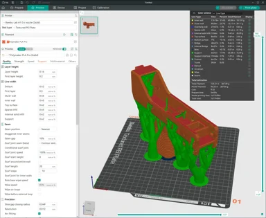 Bambu Lab A1 (2a3d) Orca Settings