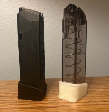+2 Glock 19 Magazine Extensions