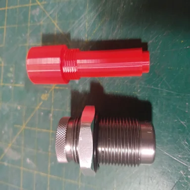 Lee Perfect Powder Measure Through Die adapter Multi Calber
