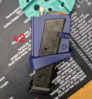 The Shallot - AR15 to AR9 Glock Magazine Adapter