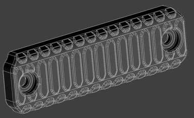 M-LOK Handguard Rail Cover