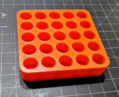 .45 ACP Reloading Tray