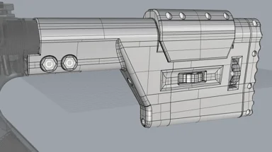 Printable Rifle Stock