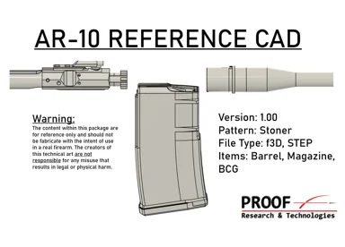 AR-10 Reference CAD V1.00