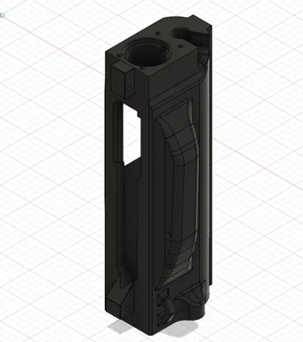 FGC-9 Stingray Upper for AR-9 barrel w/ modded handguard for wider barrels