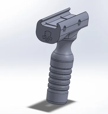 Divers Piccatinny grip and Broomstick Grip