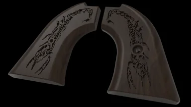 Scorpion Print Heritage Rough Rider Grip Panels