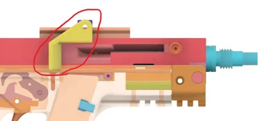 MAC 11 brass deflector