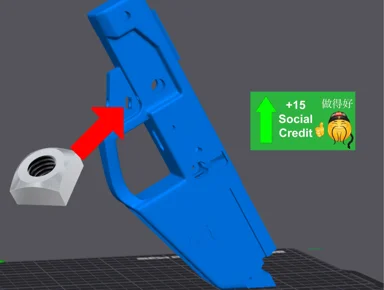 REMIX BALR Lower Receiver Reinforced Grip Screw