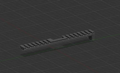 Front block Glock rail