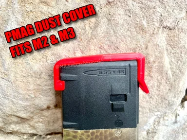 AR15 PMAG M2 + M3 Dust Cover no supports
