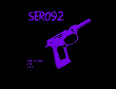 Sero92 - printable Beretta92 frame v1.2.2
