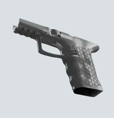   PP Gen3 Organica - 3D printable left-handed Glock G17/19/26X frames