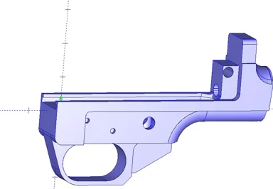 RPD receiver lower for supersafe use