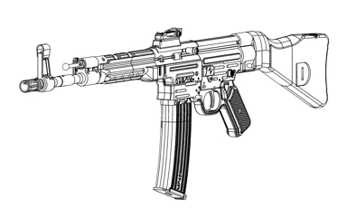 Sturmgewehr 556(S) -Stubbs
