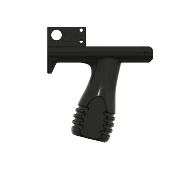 Honey Dipper - MP5k style foregrip integrated into the DB9-alloy's front lower piece