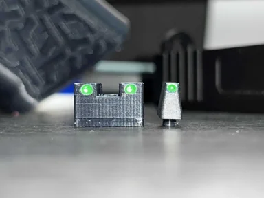 3-D Printable Glock Iron Sights