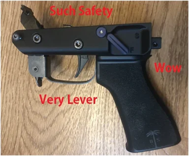 Plastikov AR Style Safety Upgrade