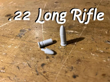 Imitation .22 Long rifle cartridge