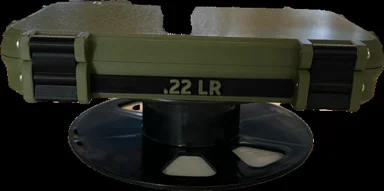 22 Long Rifle Ammo Box