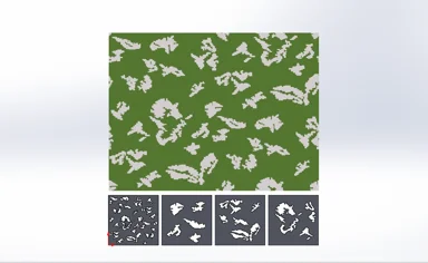 BEREZKA V1 STENCIL SET