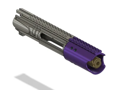 1.75" ID Prototype Handguard for 4" OAL Barrel 22lr