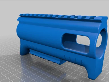 SG22 6 Inch Handguard With Lower P Rail