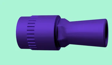 Fallout SMG Flash Hider (1/2x28)